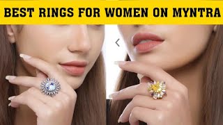 Beautiful Rings for women on Myntra with Price | Studio Voylla | Low Cost.