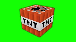Minecraft TNT Explosion - Green Screen Effect