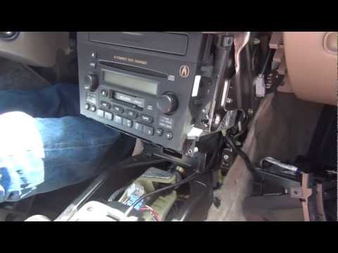 Acura 2002 on 2002 Acura Rsx Removal Of Stock Radio   How To Make   Do Everything