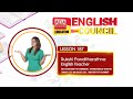 Ada Derana Education - English Council Phase 2 Lesson 187