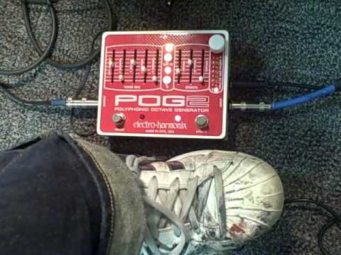 EHX POG2 With Expression Pedal