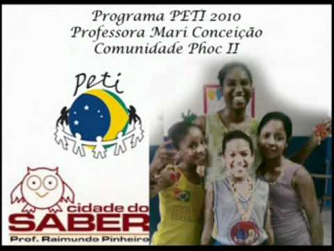 Fim de Semestre da Educadora Mari Conceição no PETI em Cama...