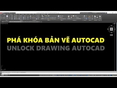 Lisp cad Minsertblock // Phá khóa bản vẽ AutoCAD - Unlock Drawing autocad // Thuận Nguyễn Quang TNQ
