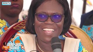 TOURNEE GRAND LAHOU : REMERCIEMENTS DE MADAME SIMONE EHIVET GBAGBO