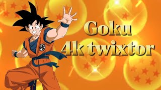 Goku 4K Twixtor Clip With Royalty Song L All Forms Goku L