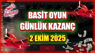 Aviatorda Bugün Neler Oldu? En Kötü Senaryoda Bile Günlük Kazanç Aviator Nedir ? Nasıl Oynanır?