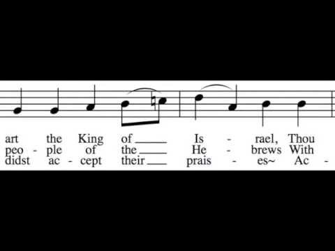 All Glory, Laud and Honor - Bass Only - Learn How to Sing Hymns