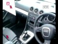 Stafford Audi video stocklist-Audi A4 Cabriolet 2.0 TDi S-Line (2008/08) £21430