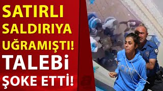 Türkiyenin Konuştuğu Olayda Akılalmaz Gelişme Kendisine Satırla Saldıran Kişi Için Gözyaşı Döktü
