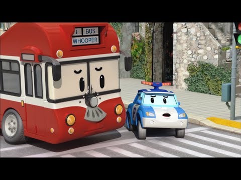 Робокар Поли - Правила дорожного движения - Как переходить дорогу - Мультики про машинки HD