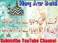 Radde Wahabi AhleHadees Best Bayan By Hazrat Allama Maulana Abdul Mustafa Hashmati Sahab Qibla.