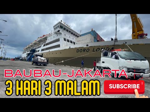 TRIP BAUBAU-JAKARTA NAIK KAPAL PELNI TERBESAR DI INDONESIA part 1