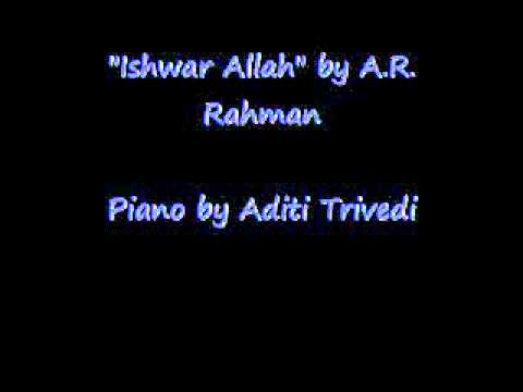 Ishwar Allah Piano