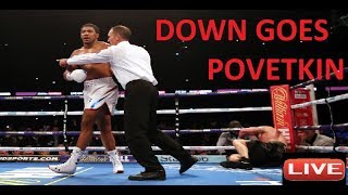 Joshua vs Povetkin LIVE commentary and Post fight reaction. (NO FOOTAGE)