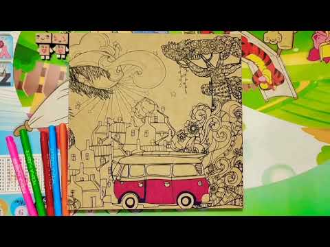 tô màu tùy thích cho tranh treo tường
