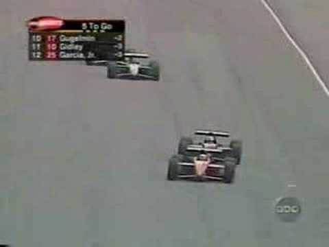 2000 CART Michigan 500 Finish