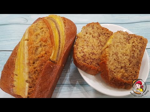 Cách làm bánh BÔNG LAN CHUỐI mềm, xốp ngon "thần sầu" mà đơn giản vô cùng