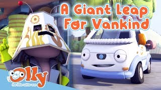Cars for Kids - a Giant Leap for Vankind | Transport for Kids | Olly the Little White Van