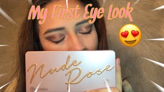 MY FIRST EYE LOOK | VLOGMAS DAY 8