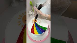 Rainbow & Sunshine Cake Decorating Watch The Magic