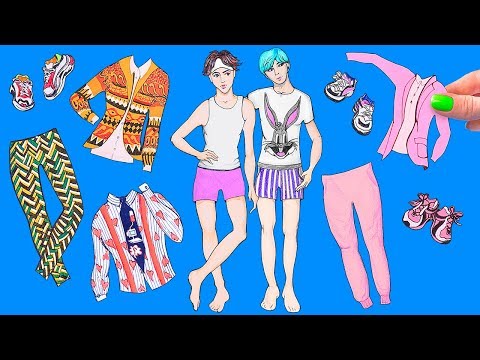 15 เคล็ดลับทำตุ๊กตา DIY วง BTS / หนุุ่ม ๆ วง BTS