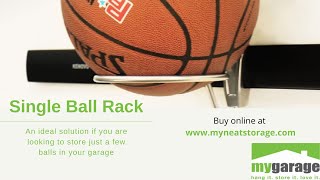Single Ball Rack - Ideal Storage Solution