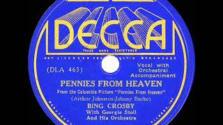 Watch Bing Crosby Pennies From Heaven video