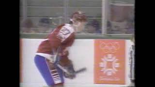 Sarajevo-1984,, Sweden-Canada ( Final Round), Bronze Medal Game