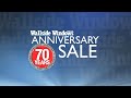 Wallside Windows 70th Anniversary Sale