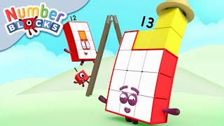 @Numberblocks - Counting Backwards! | Learn to Count