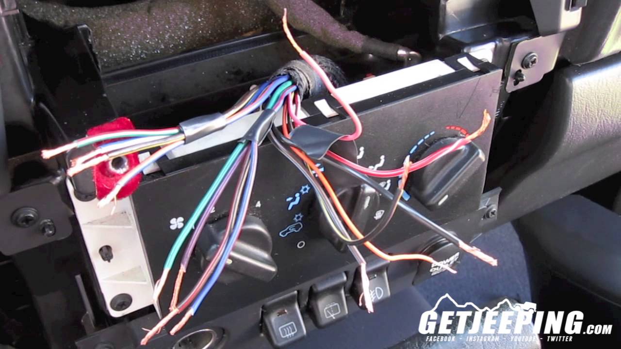 How To: Install stereo wire harness in a 1997 to 2001 Jeep Cherokee XJ