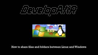 How to share files and folders between Linux and Windows
