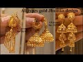 Gold Jhumka designs with price | Gold earring designs with weight & price