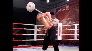 【CMA】An MingZhen: Stone Barbell Performance on TV Show 安明振石擔