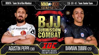 Agustín Peppi vs Damián Zubiri - BJJ Combat 18Dic