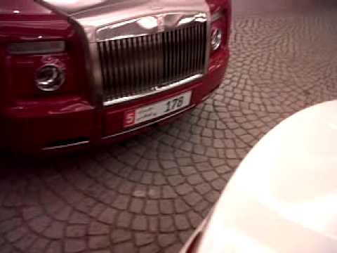 your average dubai car park some sick arab cars 