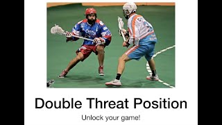 Learn To Dodge In Lacrosse Like Dodging In Basketball: The Double Threat Positio