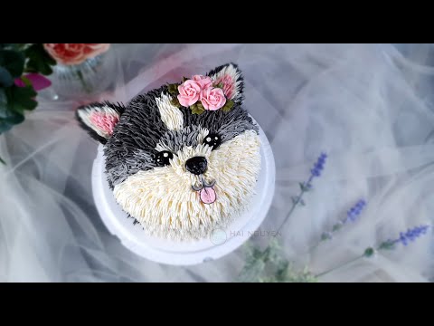 Bánh Tạo Hình Cún Con Siêu Đáng Yêu Với Phương Pháp Đơn Giản