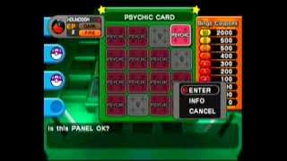 Pokémon Xd Gale Of Darkness - Battle Bingo - Psychic Card