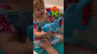 Playing With My Favourite Bath Product Slime Baff