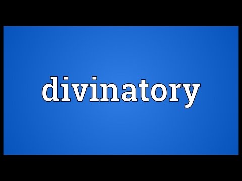 Header of divinatory