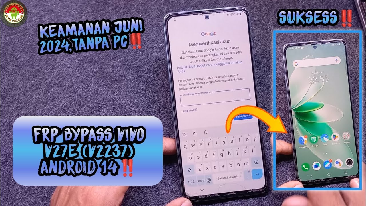 FRP Bypass Vivo V27E (V2237) Android 14 Security June FRP Bypass Vivo V27E (V2237) Android 14 Security June