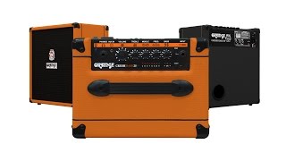 Orange Crush Bass Amps - Series Overview 