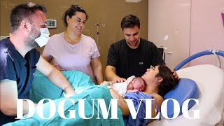 DOĞUM VLOGU | Pozitif Doğum Hikayem