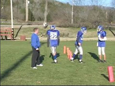 How to Play Linebacker in Football : How to Hit Drive Through the Runner as Linebacker