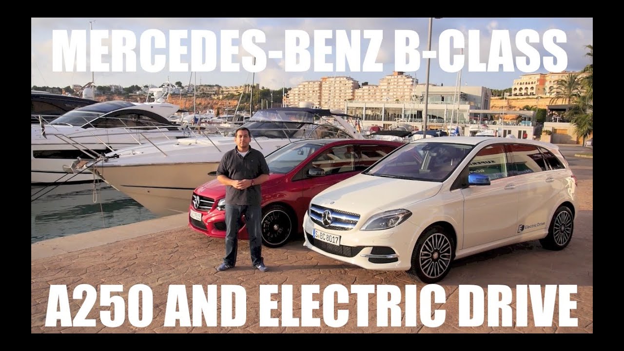 (ENG) Mercedes-Benz B-Class Electric Drive - First Test ...