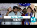 Watch: Payal Ghosh joins RPI; says Bollywood should boycott Anurag Kashyap