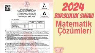 7.Sinif 2024 Bursluluk Sinavi Matemati̇k Çözümleri̇