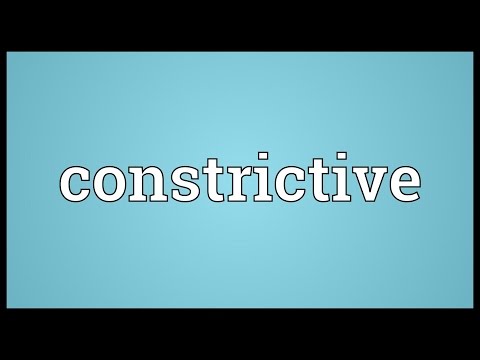 Header of constrictive
