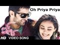 Oh Priya Priya Full Video Song || Ishq Movie || Nitin || Nithya Menon || Anup Rubens